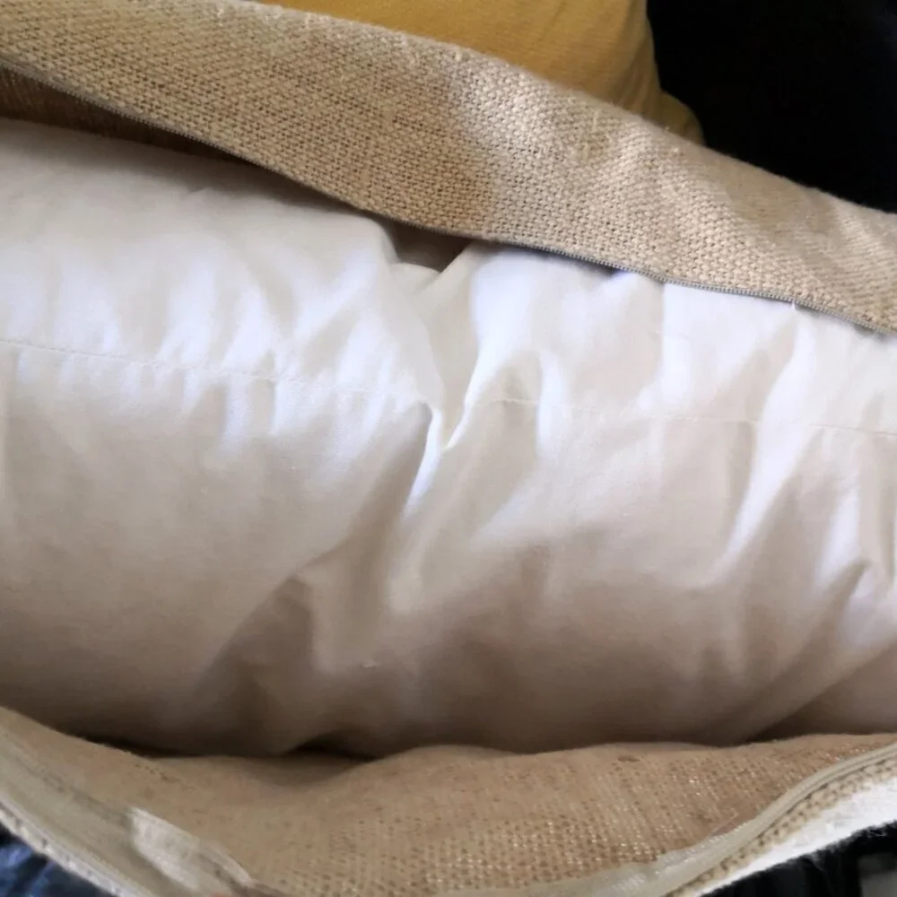 Pottery Barn Postcard Patch Lumbar Pillow‎ 16